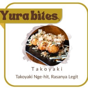 Yura Bites Snack : Takoyaki Cheesy 4 Pcs